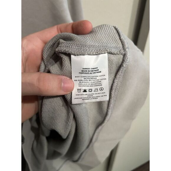 Jordan Oklahoma Sooners Lightweight Hoodie Pullover Mens Medium Gray - Picture 5 of 11